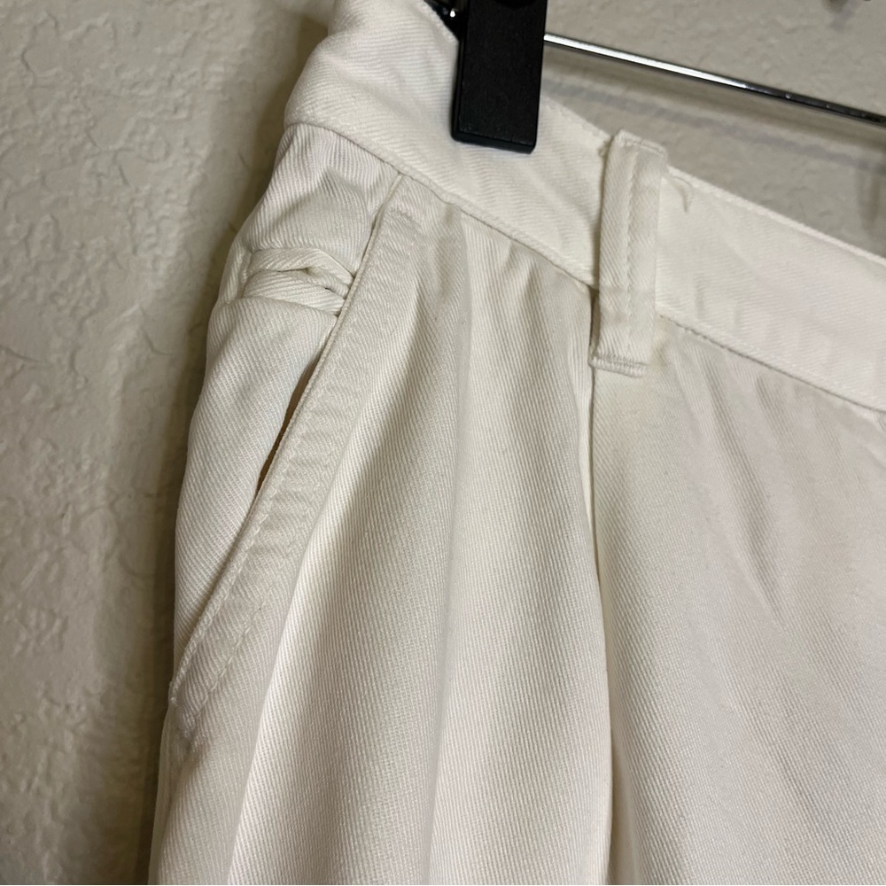 Anthropologie Off White/Ivory Colored Women's Pants Size 29 - Picture 3 of 16